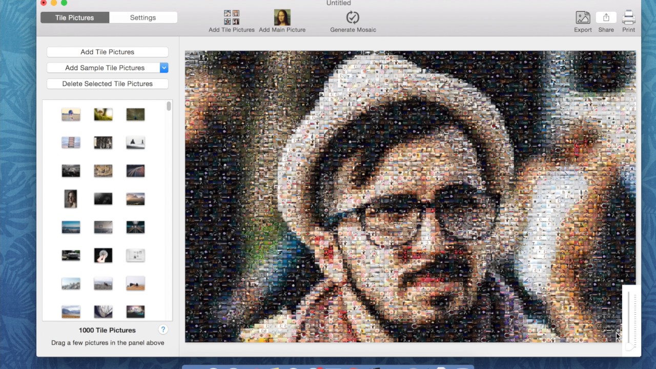 photo mosaic app for mac